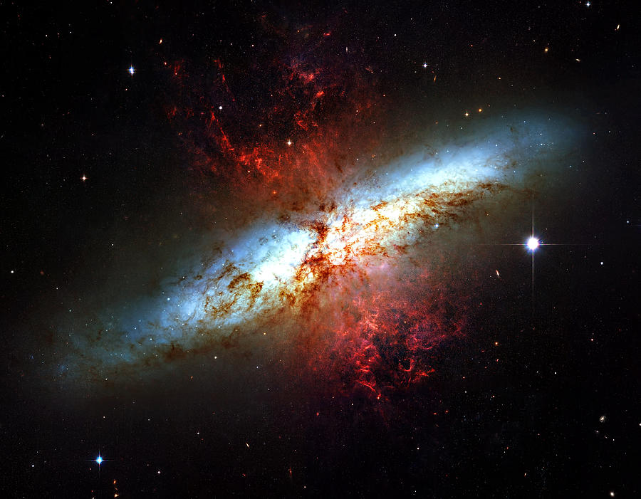 Messier 82 Photograph by Ricky Barnard