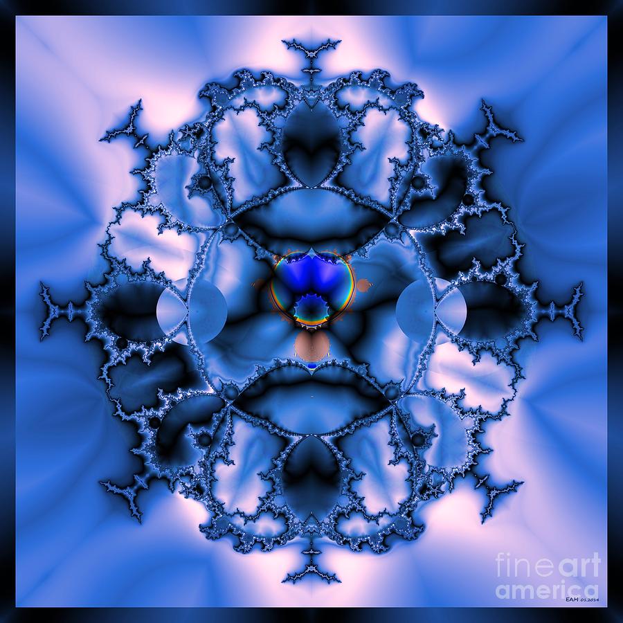 Abstract Digital Art - Messing With Mandelbrot  by Elizabeth McTaggart