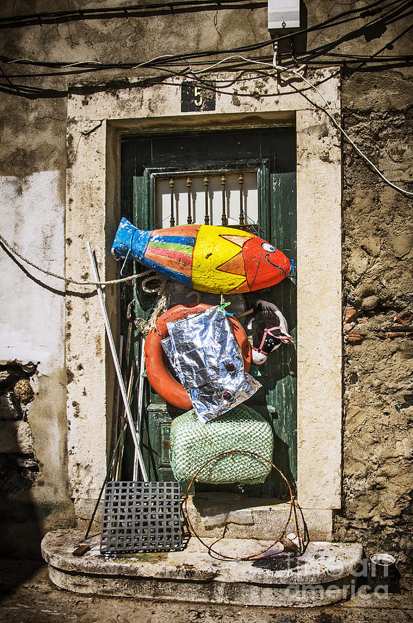 Messy Door Photograph by Carlos Caetano
