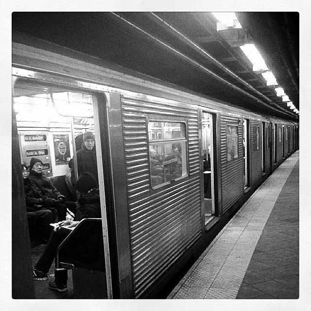 New York City Photograph - Met This Throwback Train Once Again At by Christopher M Moll
