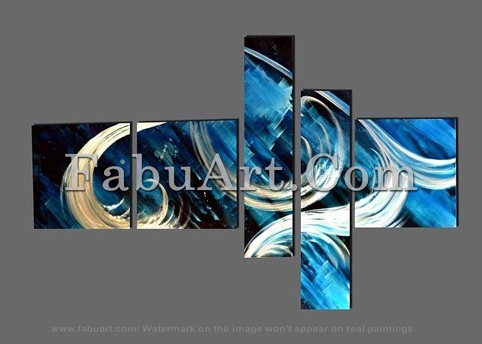 Metal 604 Art 66x36in Painting by FabuArt