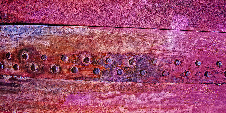 Metal Abstract Pink Photograph by Sandra Selle Rodriguez