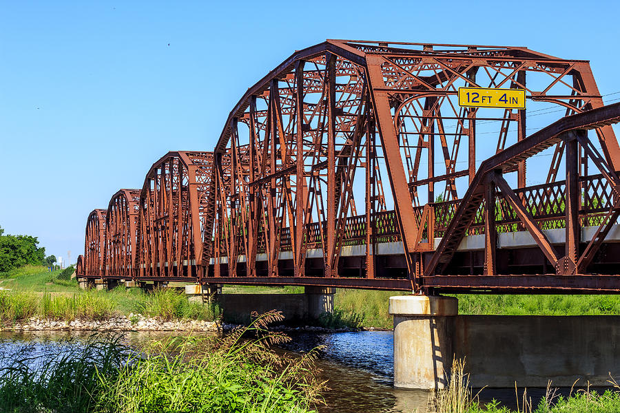 Metal Bridge Photograph by Doug Long