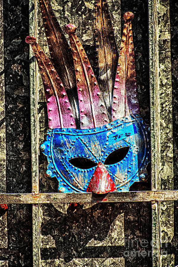 Metal Mask New Orleans Photograph by Kathleen K Parker