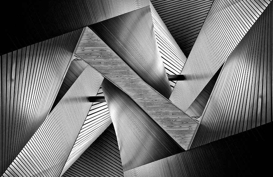 Metal Origami Photograph by Koji Tajima