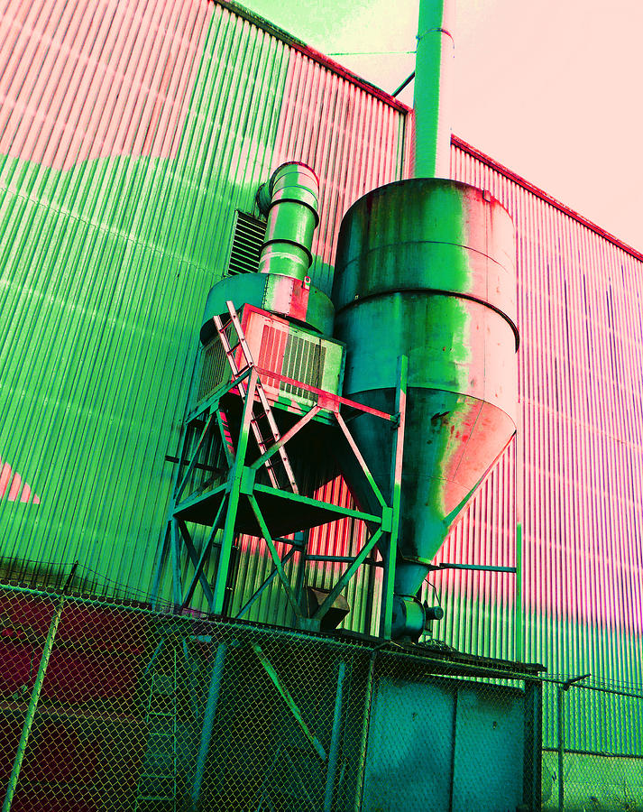 Metal Silo 3 Photograph by Laurie Tsemak
