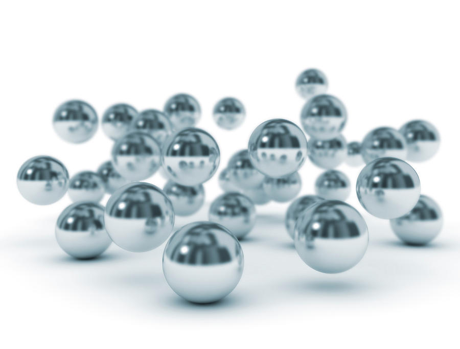 Metal Spheres Photograph by Jesper Klausen / Science Photo Library