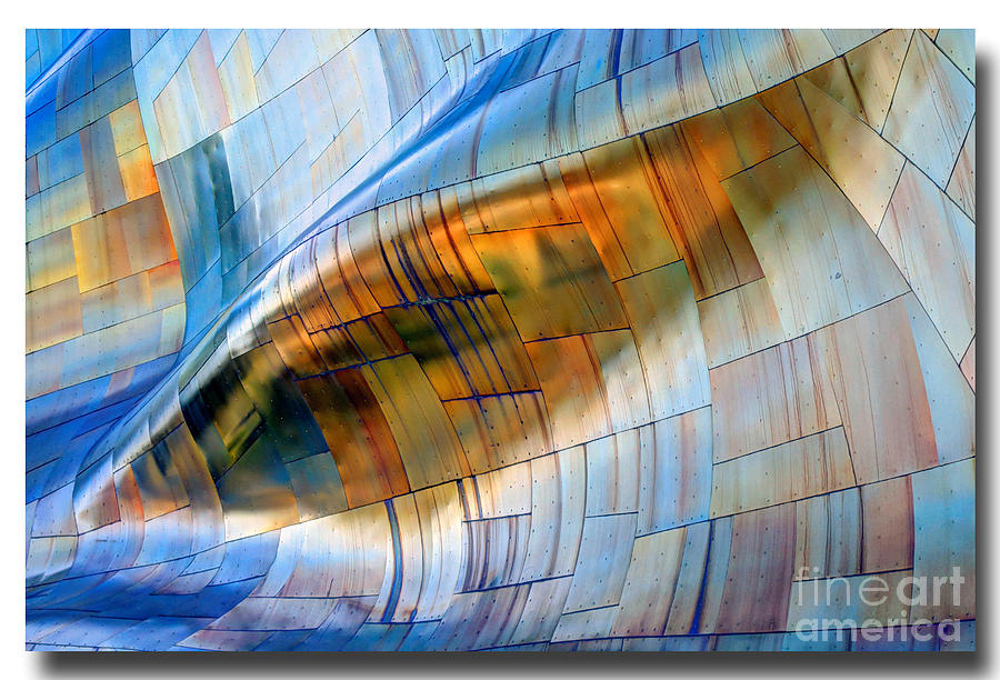 Abstract Photograph - Metal Wave by Chris Anderson