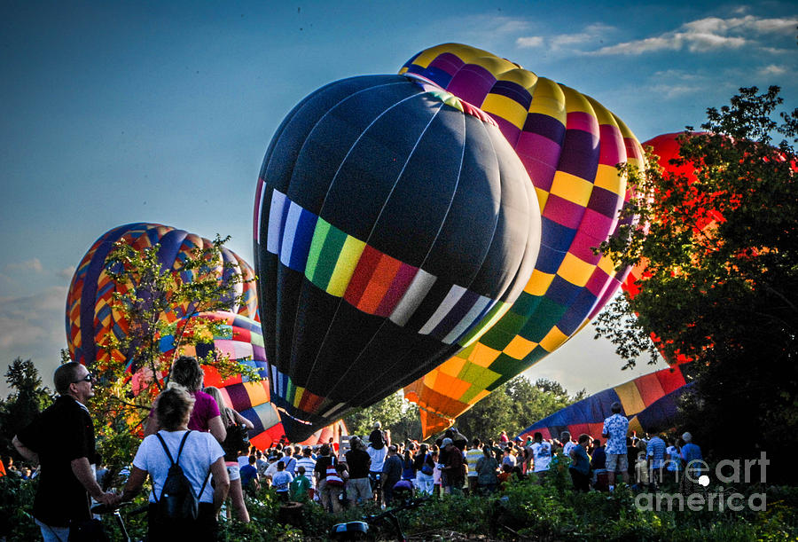 Metamora Hot Air Balloon Festival Photograph by Grace Grogan Fine Art