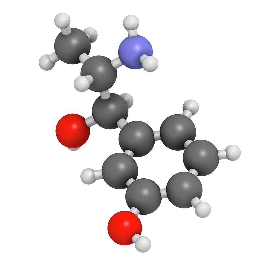 Metaraminol Hypotension Drug Molecule Photograph by Molekuul | Fine Art ...