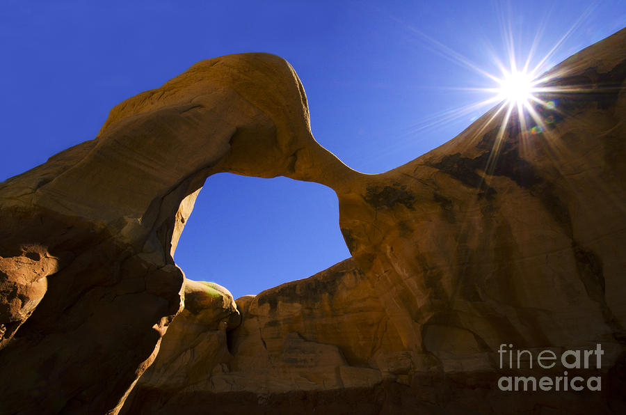 Metate Arch Utah Photograph by Bob Christopher