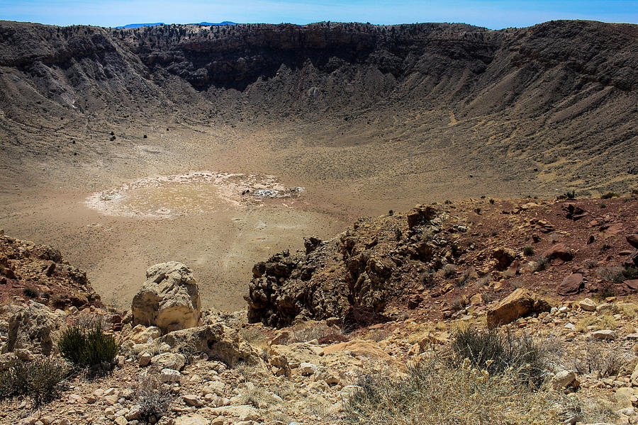 Meteor Crater Arizona Photograph by Kathleen Scanlan