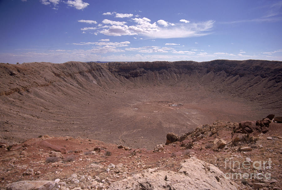 Meteor Crater, Arizona Photograph by Mark Newman