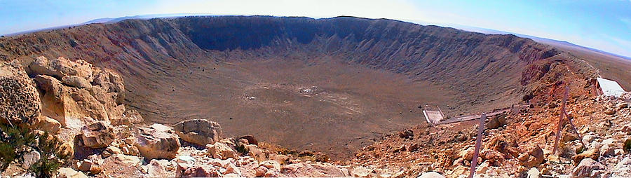 Meteor Crater Filtered Photograph by Duane McCullough