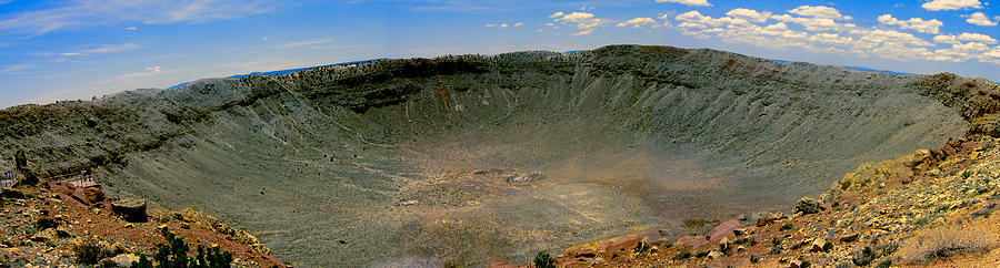 Meteor Crater Photograph by John Haldane