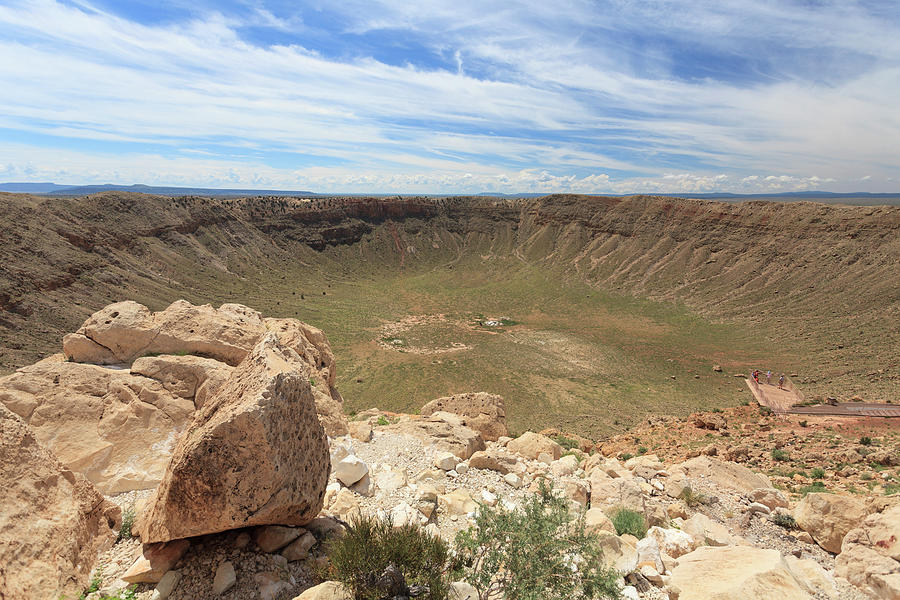 Meteor Crater Photograph by Michele Falzone