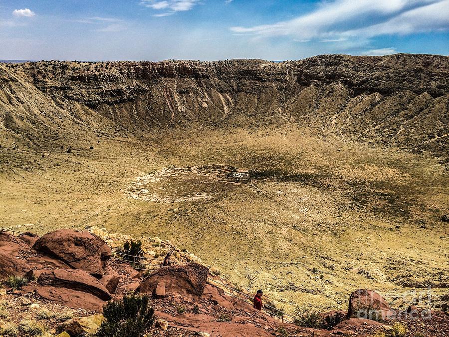 Meteor Crater Photograph by William Wyckoff