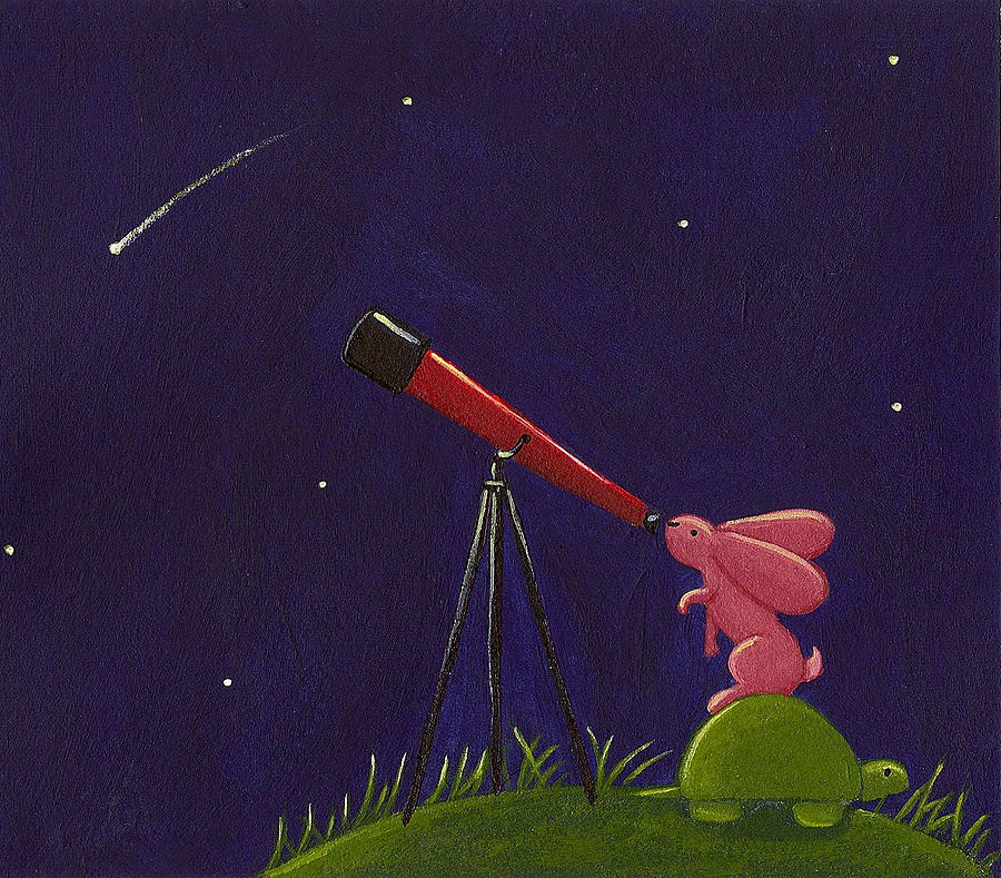 Meteor Shower Painting