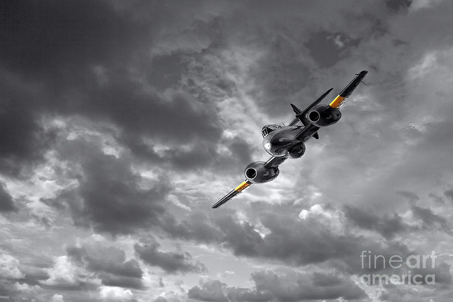 Meteor Splash Digital Art by Airpower Art