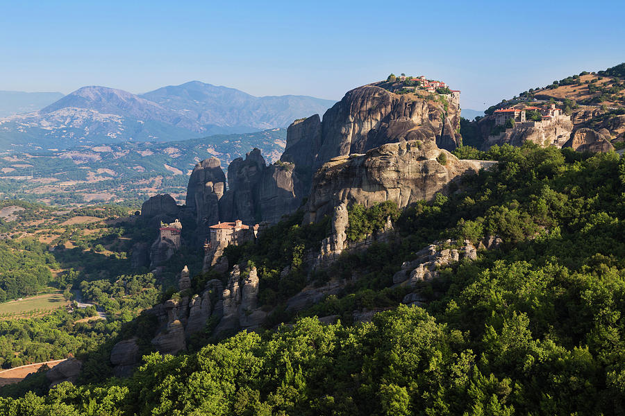 Meteora, Thessaly, Greece. Panorama Photograph by Panoramic Images