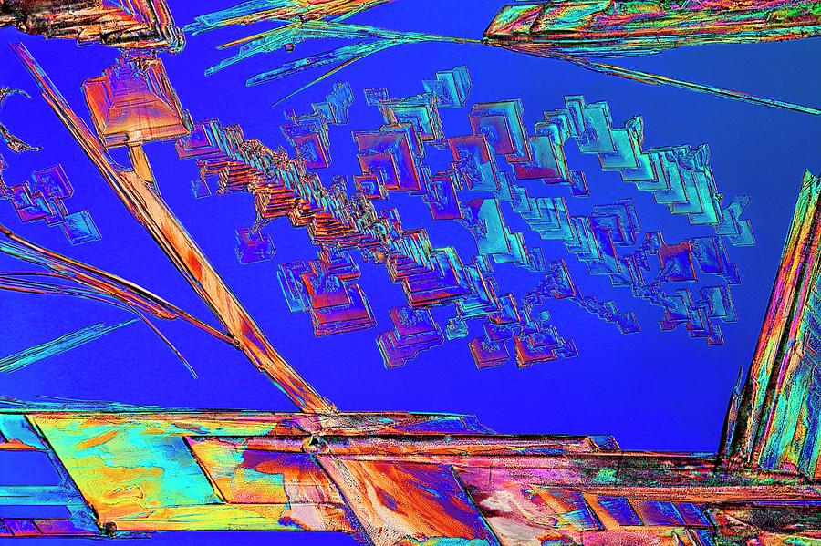 Metformin Drug Crystals Photograph by Antonio Romero