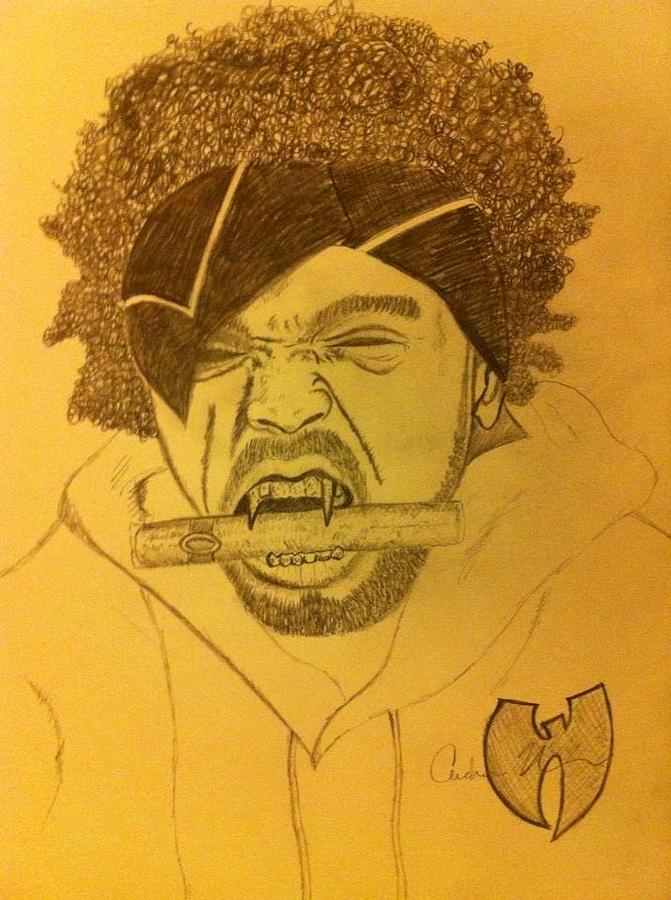 Method Man Drawing By Andrew Nunnari Pixels