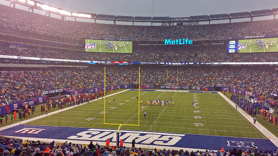 Metlife Stadium And New York Giant Photograph