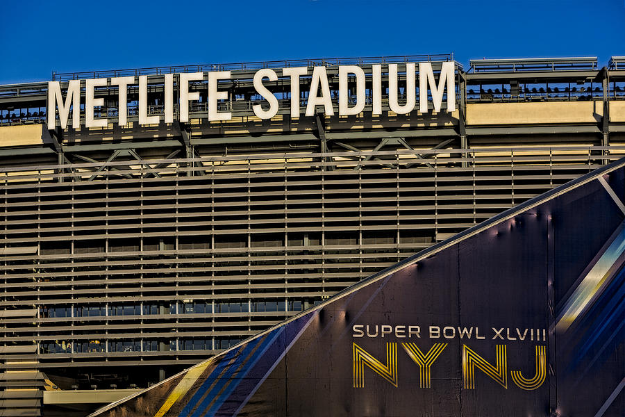 Metlife Stadium Super Bowl XLVIII NY NJ Photograph by Susan Candelario