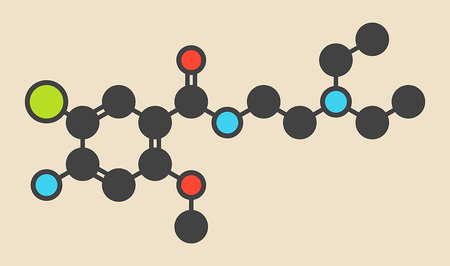 Metoclopramide Drug Molecule by Molekuul