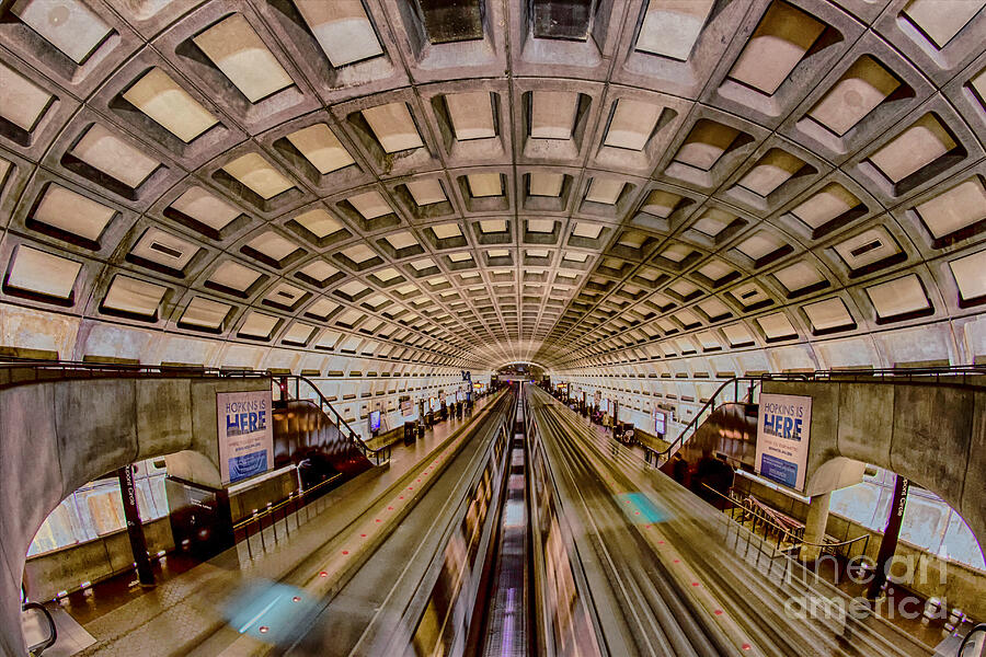Metro No 1 hdr Photograph by Jerry Fornarotto
