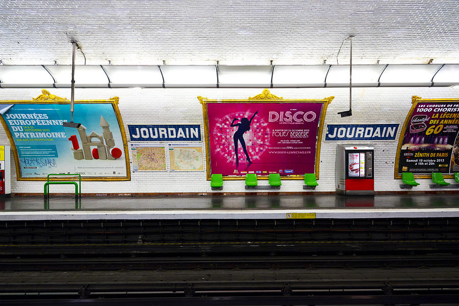 Metro Paris Photograph by Chevy Fleet