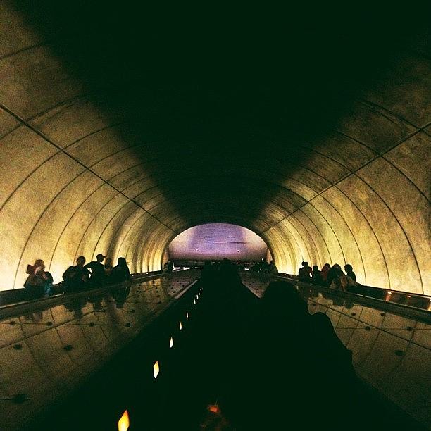 Vscocam Photograph - Metro #washingtondc #vscocam by Chelsea Greenslitt