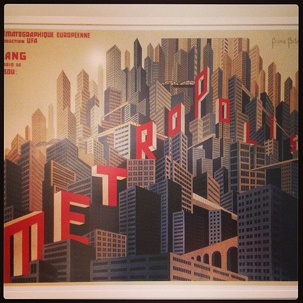 Metropolis Photograph - #metropolis #fritzlang #artwork #scifi by Martin Page
