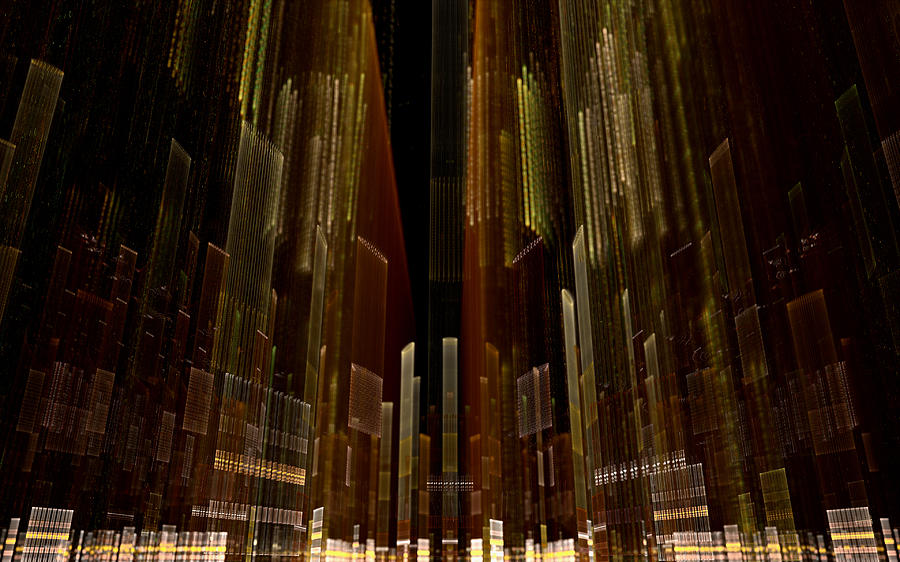 Metropolis Digital Art by Gary Blackman