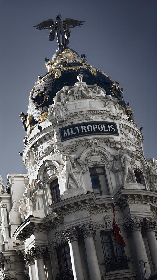 Metropolis Madrid Photograph by Joan Carroll