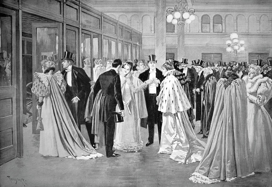 Metropolitan Opera, 1894 Drawing by Granger