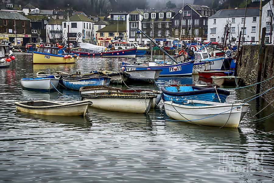 Mevagissy Harbour Photograph by Chris Thaxter