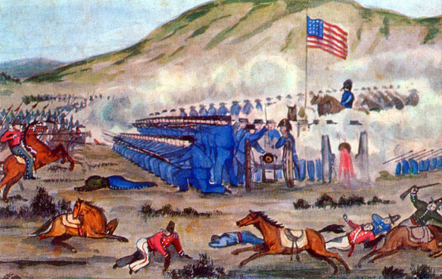 Mexican-american War, Battle Of La Photograph by Science Source