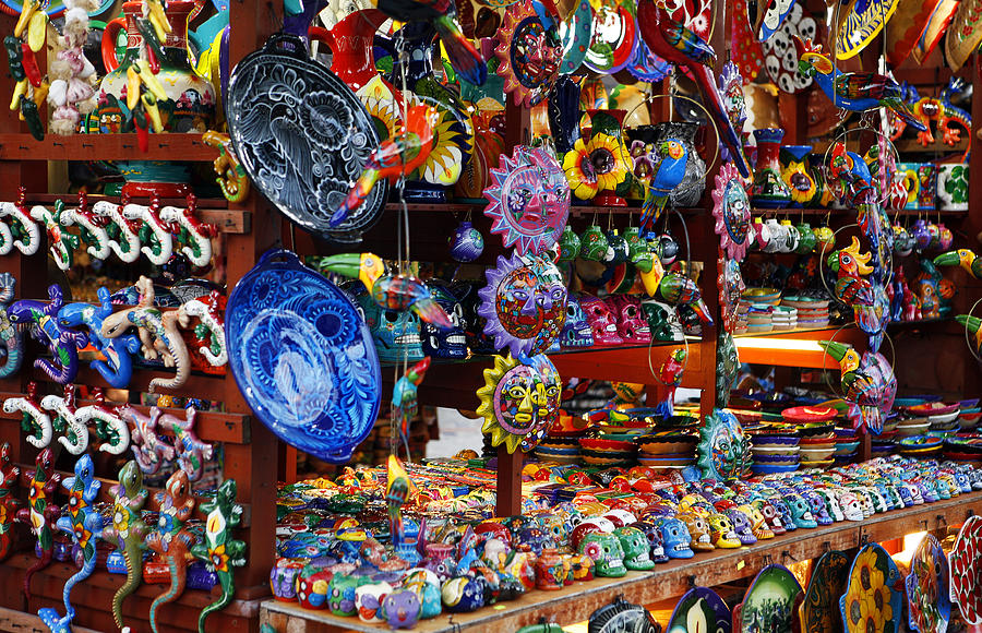 Mexican Arts and Crafts Photograph by Marilyn Hunt