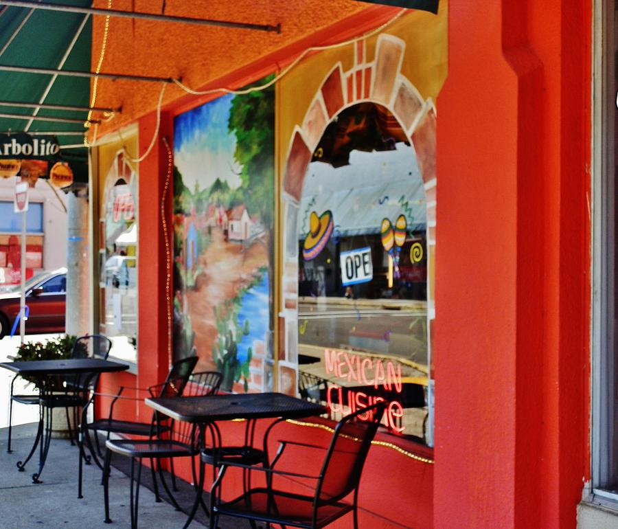 Mexican Cafe Photograph by VLee Watson