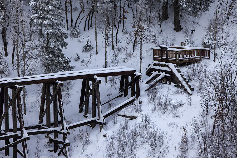Mexican Canyon Trestle III Photograph by Diana Powell