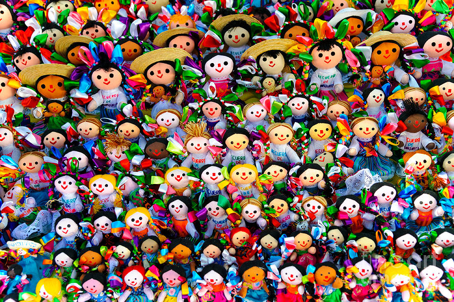 Mexican Dolls Photograph by John Shaw