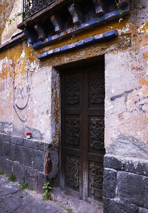 Mexican Door 34 Photograph by Xueling Zou