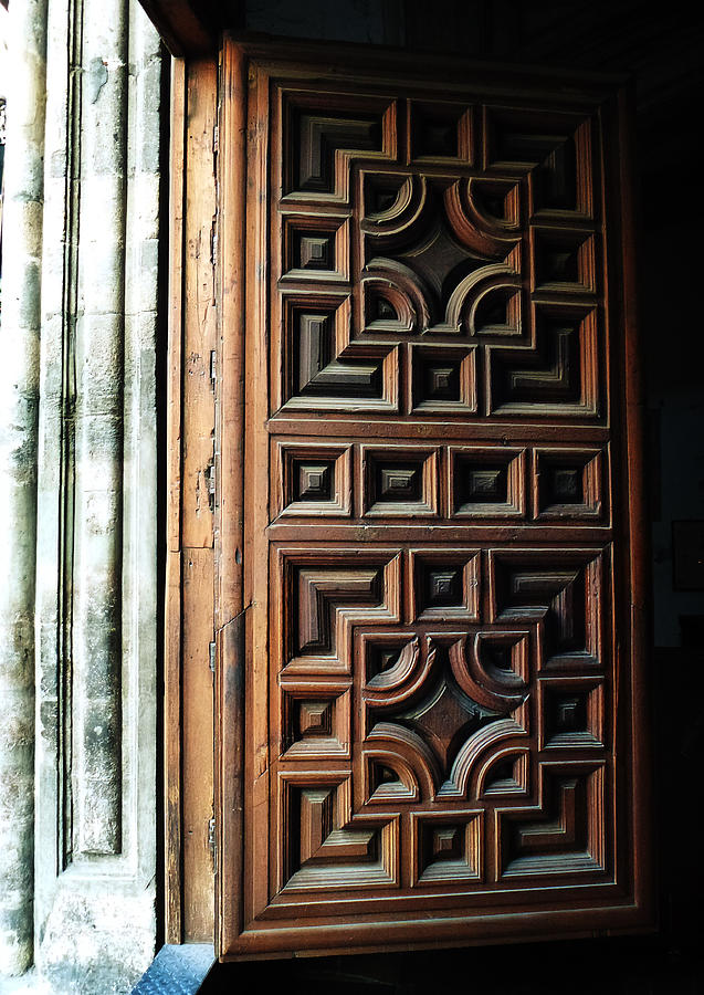 Mexican Door 64 Photograph by Xueling Zou
