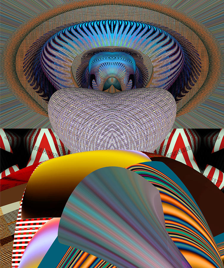 Digital Digital Art - Mexican Hat Dance by Rick Wolfryd