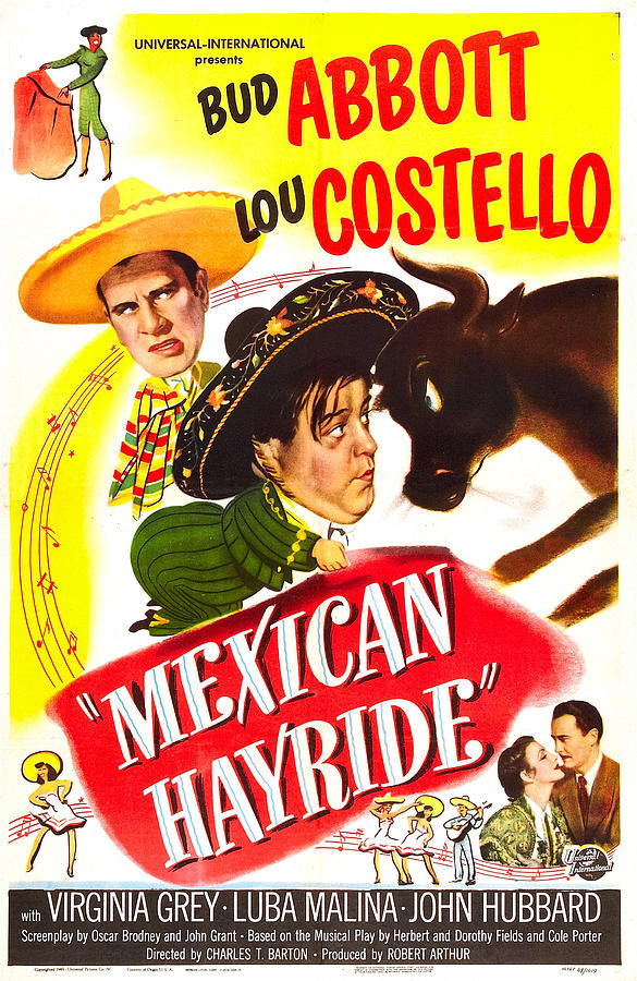 Movie Photograph - Mexican Hayride, Us Poster, From Top by Everett