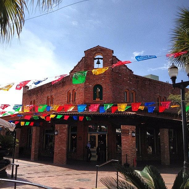 Flag Photograph - Mexican Market #texas #sunny #flags by Morgan  Trevett