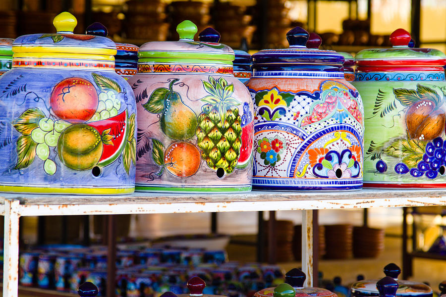 Mexican Pots Photograph by Bernard Barcos Fine Art America