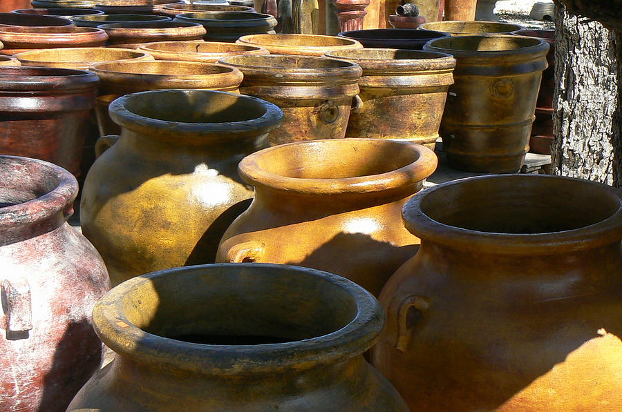 Pots Photograph - Mexican Pots IV by Scott Alcorn Pots Photograph - Mexican Pots IV by Scott Alcorn