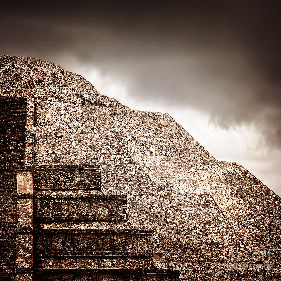Mexican pyramid Photograph by Anna Om